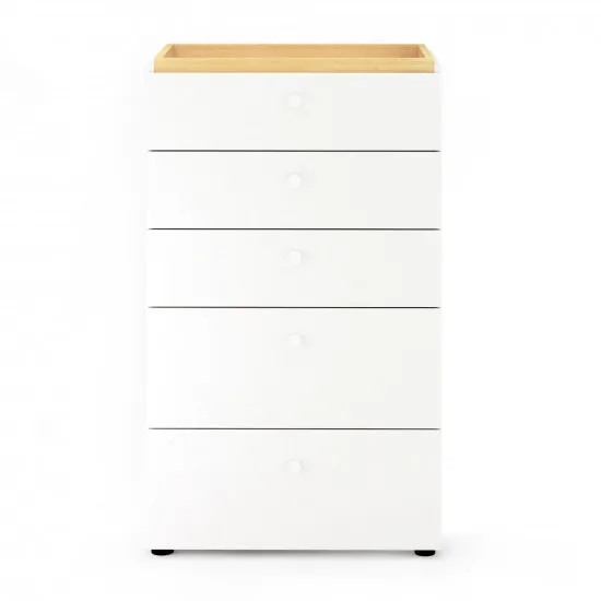 Комод FabrikHome Linia (69.9 см), Клён/Белый ясень