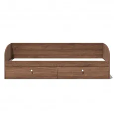 Pat pentru copii FabrikHome Spatio, 90 x 200 cm, Nuc pietros Pat pentru copii FabrikHome Spatio, 90 x 200 cm, Nuc pietros