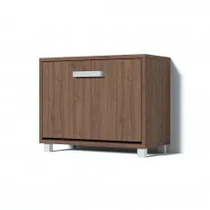 Tumbă pentru încălțăminte FabrikHome Modul №7, Nuc pietros Tumbă pentru încălțăminte FabrikHome Modul №7, Nuc pietros