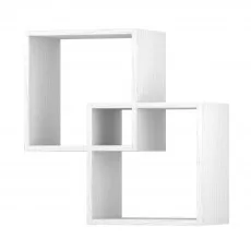 Poliță Fabrik Home Tetris №4, Frasin alb