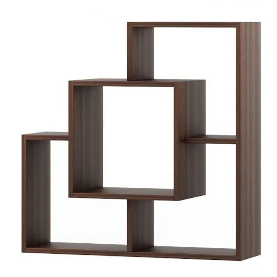 Poliță Fabrik Home Tetris №10, Nuc inchis