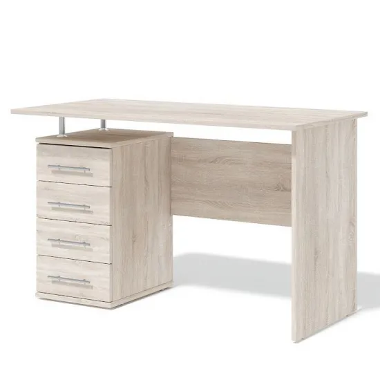 Masa de birou Fabrik Home №3, 120x60 cm sertare pe stîngă, 18mm, Stejar Sonoma