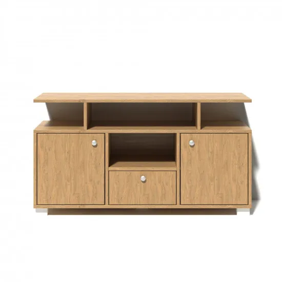 Comoda TV FabrikHome Forever (120 cm), Stejar inchis