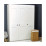 Dulap Fabrik Home Mezzo, 150x50x200 cm, Frasin alb