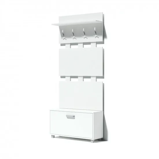 Antreu FabrikHome Mila (90 cm), Frasin alb