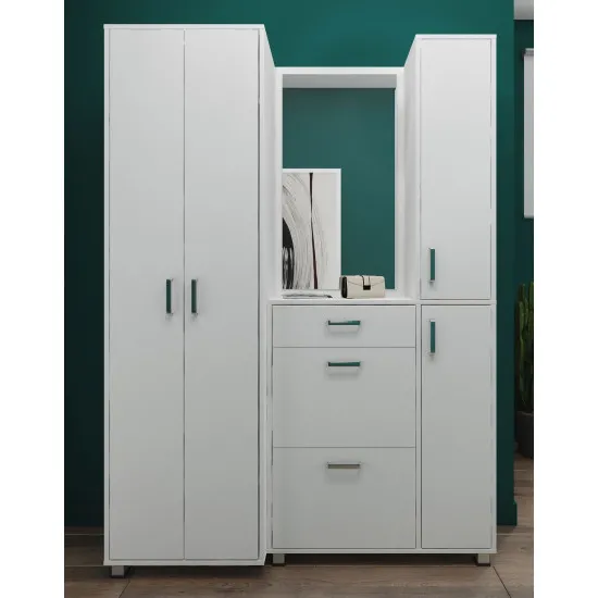 Antreu FabrikHome Milada (150 cm), Frasin alb