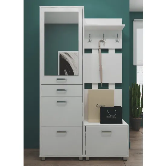 Antreu FabrikHome Milana (120 cm), Frasin alb