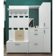 Antreu FabrikHome Mirella (180 cm), Frasin alb