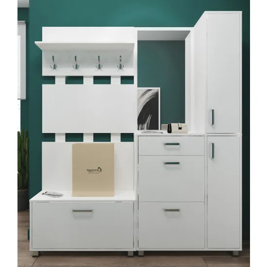 Antreu FabrikHome Mirella (180 cm), Frasin alb