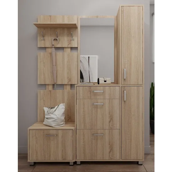 Antreu FabrikHome Mirella (150 cm), Oak Sonoma