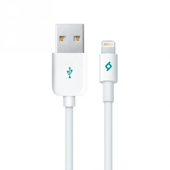 Cablu Ttec USB 2.0/Lighting, White