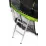 Trambulină Zipro Jump Pro, 496 cm, plasă externă, Black/Green