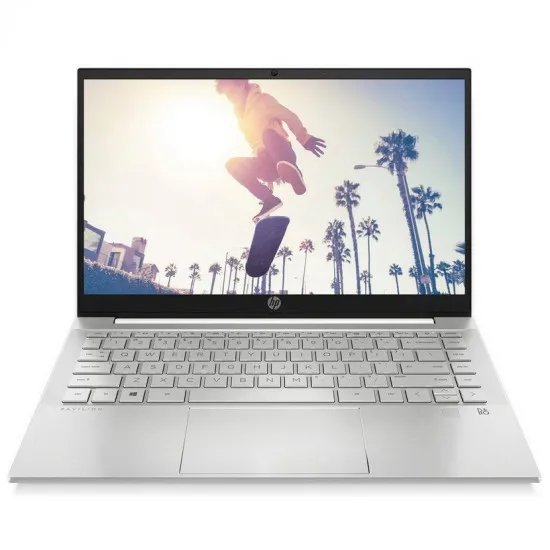 Ноутбук 14" HP Pavilion 14-ec0039ur / AMD Ryzen 5 5500U / 8 ГБ / 512 ГБ SSD / Ceramic White