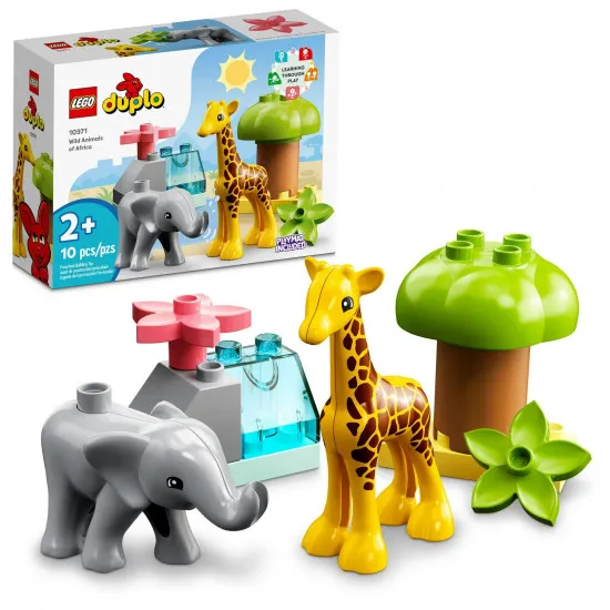 Lego Duplo 10971 Constructor Animale sălbatice din Africa