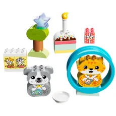 Lego Duplo 10977 Конструктор Мой первый щенок и котёнок и их звуки Lego Duplo 10977 Конструктор Мой первый щенок и котёнок и их звуки