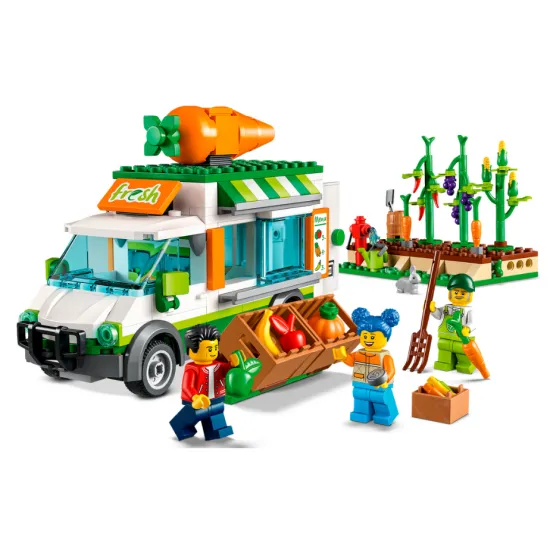 Lego City 60345 Конструктор Фургон для фермерского рынка