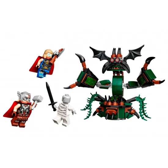 Lego Marvel Super Heroes 76207 Конструктор Нападение на Новый Асгард