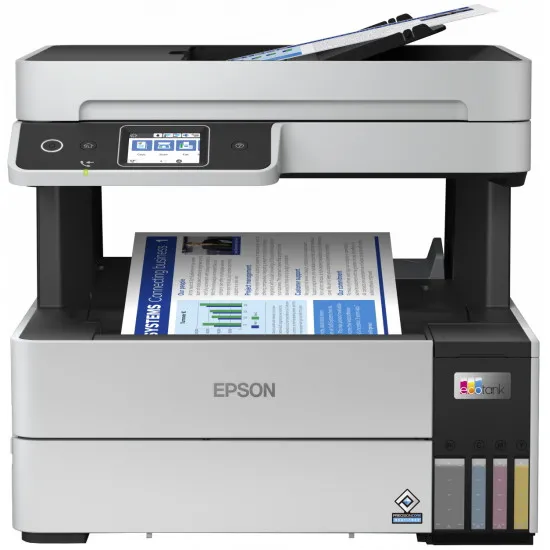 МФУ струйное с СНПЧ Epson L6490 White/Black (A4)