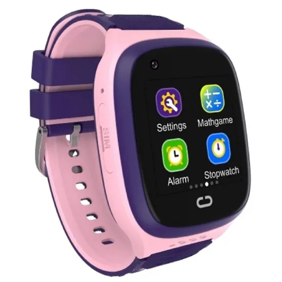 Смарт-часы детские Helmet Smart Baby Watch 4G-LT31 pink