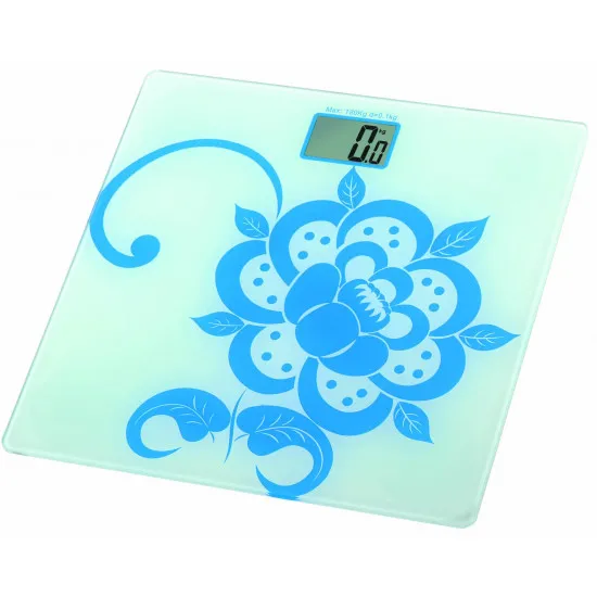 Cântar de podea Elite BS-1313, Green/Flowers