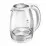 Fierbător electric First FA-5404-2-WI Glass/White (1,7 l/2200 W)