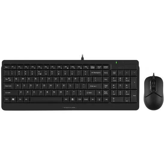 Set cu fir A4Tech F1512 Black