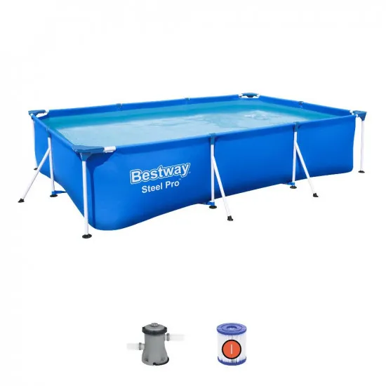 PiscinÄ? cu cadru Bestway Steel Pro 56411