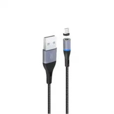 Cablu XO USB 2.0/USB Type-C, Black (NB125)