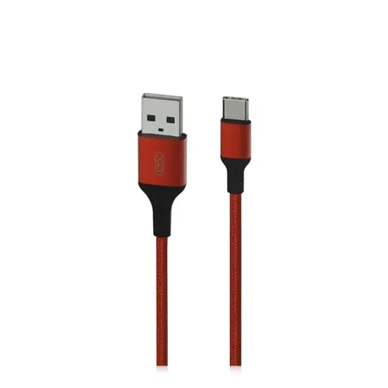 Cablu XO USB 2.0/USB Type-C, Red (NB143)