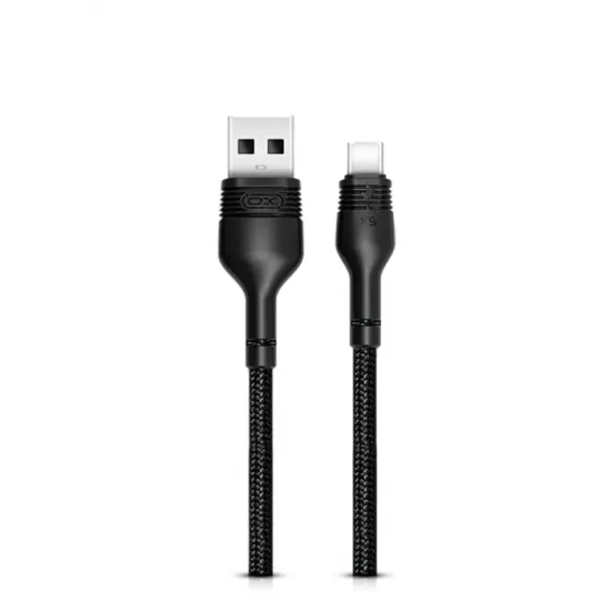Cablu XO USB 2.0/USB Type-C, Black (NB55)