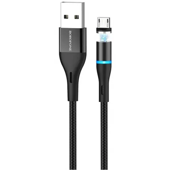Кабель XO USB 2.0/micro-USB, Black (NB125)