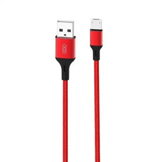 Cablu XO USB 2.0/micro-USB, Red (NB143)