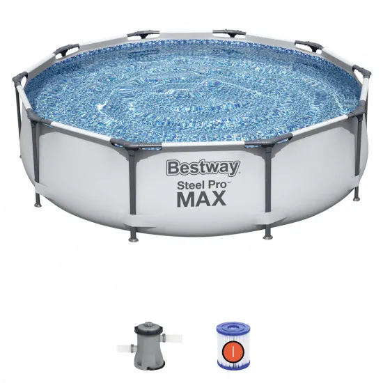 Бассейн каркасный Bestway Steel Pro Max 56408