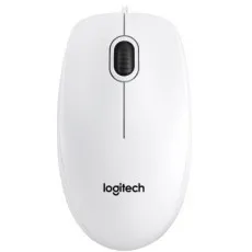 Mouse cu fir Logitech B100 White Mouse cu fir Logitech B100 White