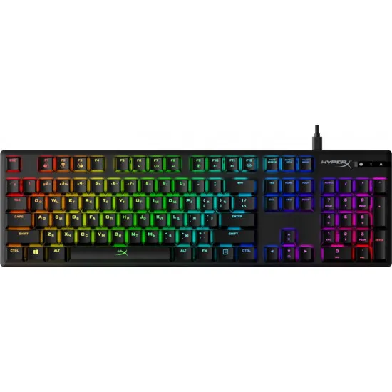 Ð?лавиаÑ?Ñ?Ñ?а пÑ?Ð¾Ð²Ð¾Ð´Ð½Ð°Ñ HyperX Alloy Origins (Red Switch) Black