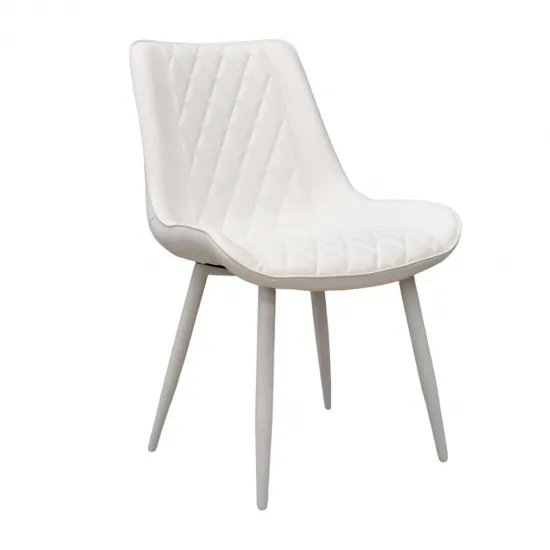 Стул Decoprim Hans, White PU Cosy 20/White Legs