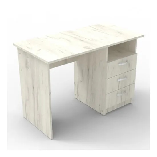 Masă calculator ML-Mobila ML-2, Stejar craft alb