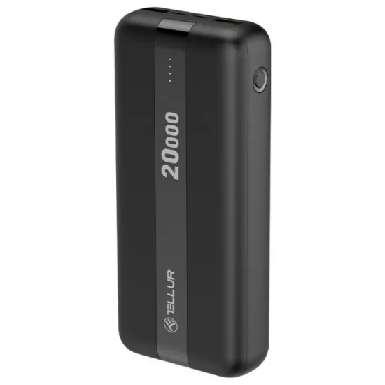 Power bank 20000 mAh Tellur PBC203 (TLL158311), Black