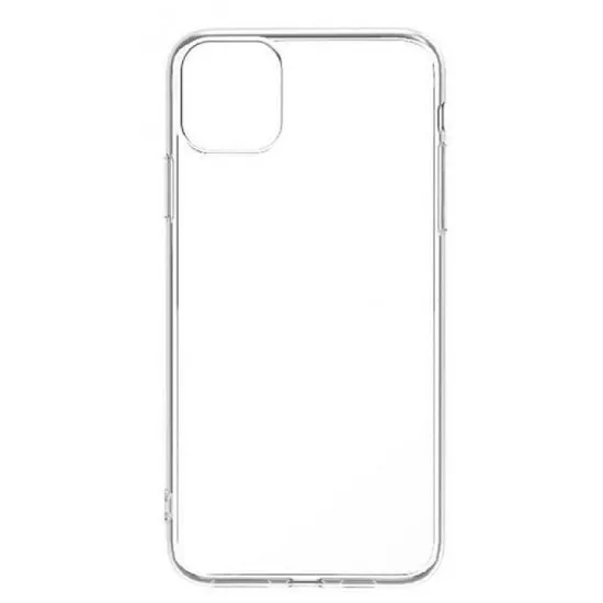 Husă Helmet Soft Clear pentru iPhone 12, Transparent