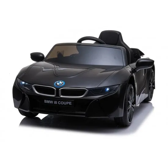 Masina pe baterie Leantoys 5158 BMW I8 JE1001, Black