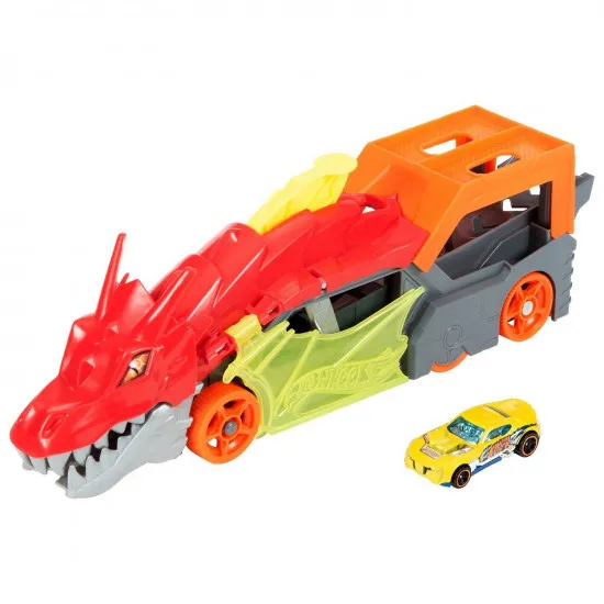 Hot Wheels GTK42 Ð?гÑ?овой набоÑ? Dragon Launch Transporter
