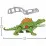 Jurassic World GVV67 Фигурка Dominion Dinosaur with Removable Trap