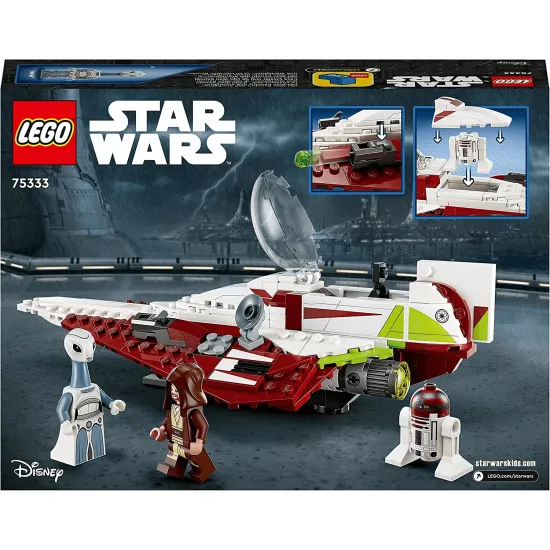 Lego Star Wars 75333 Конструктор Obi-Wan Kenobi's Jedi Starfighter