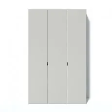 Dulap Fabrik Home Hardy 3 uși, 135x55x220 cm, Gray Mat