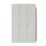 Dulap FabrikHome Hardy (135 cm) 3 uși, Gray Mat
