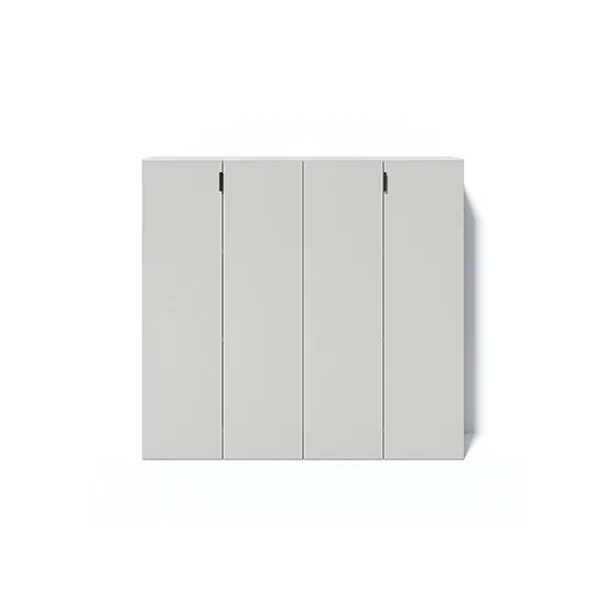 Комод FabrikHome Hardy (120 см) 4 двери, Gray Mat