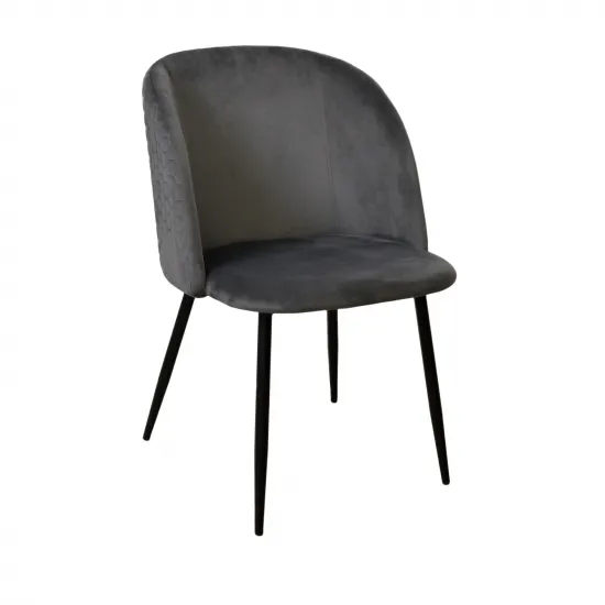 Scaun Decoprim Spectre, Dark Grey/Black Legs