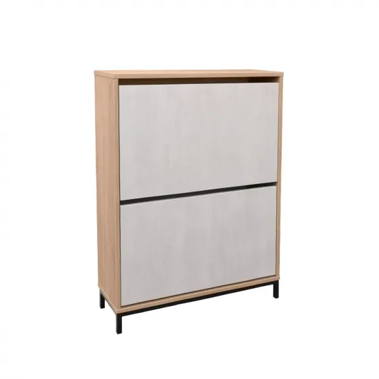 Стеллаж для обуви DP 2, Sonoma/ White