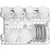 Посудомойка отдельностоящая Indesit DSCFE 1B10 S Gray