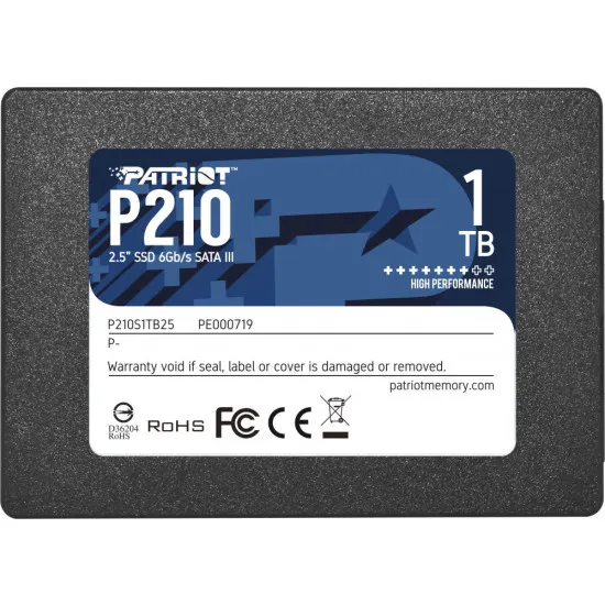 2.5" Unitate SSD 1 TB Patriot P210 (P210S1TB25)